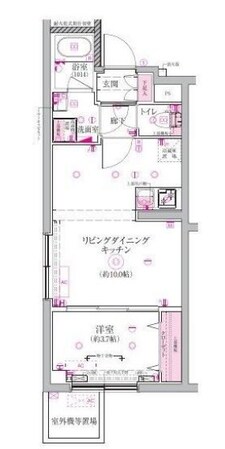 ベルシードステアー東日暮里IIの物件間取画像